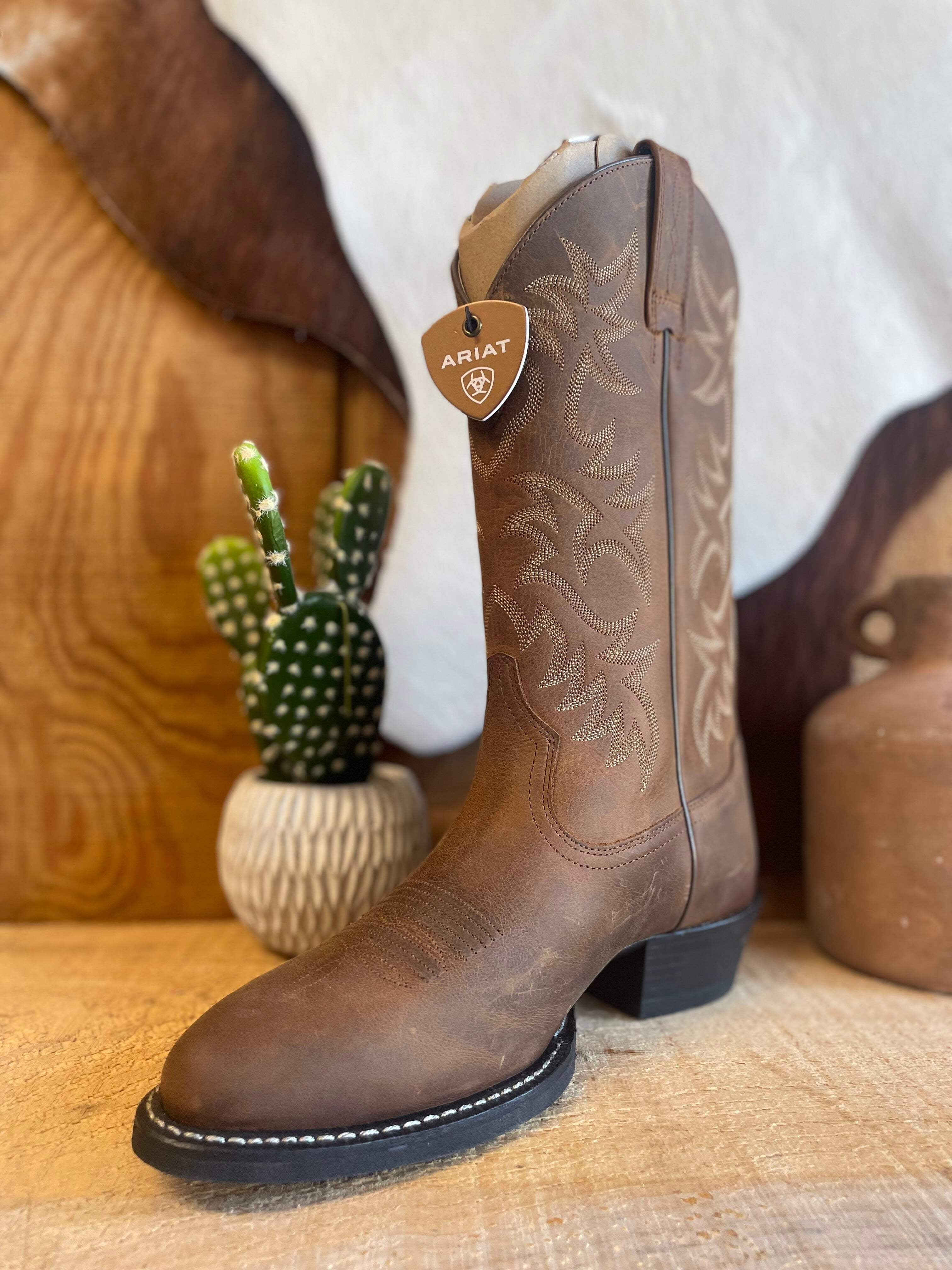 Square Toe Western Ariat Women's Heritage Cowboy Boot Ariat