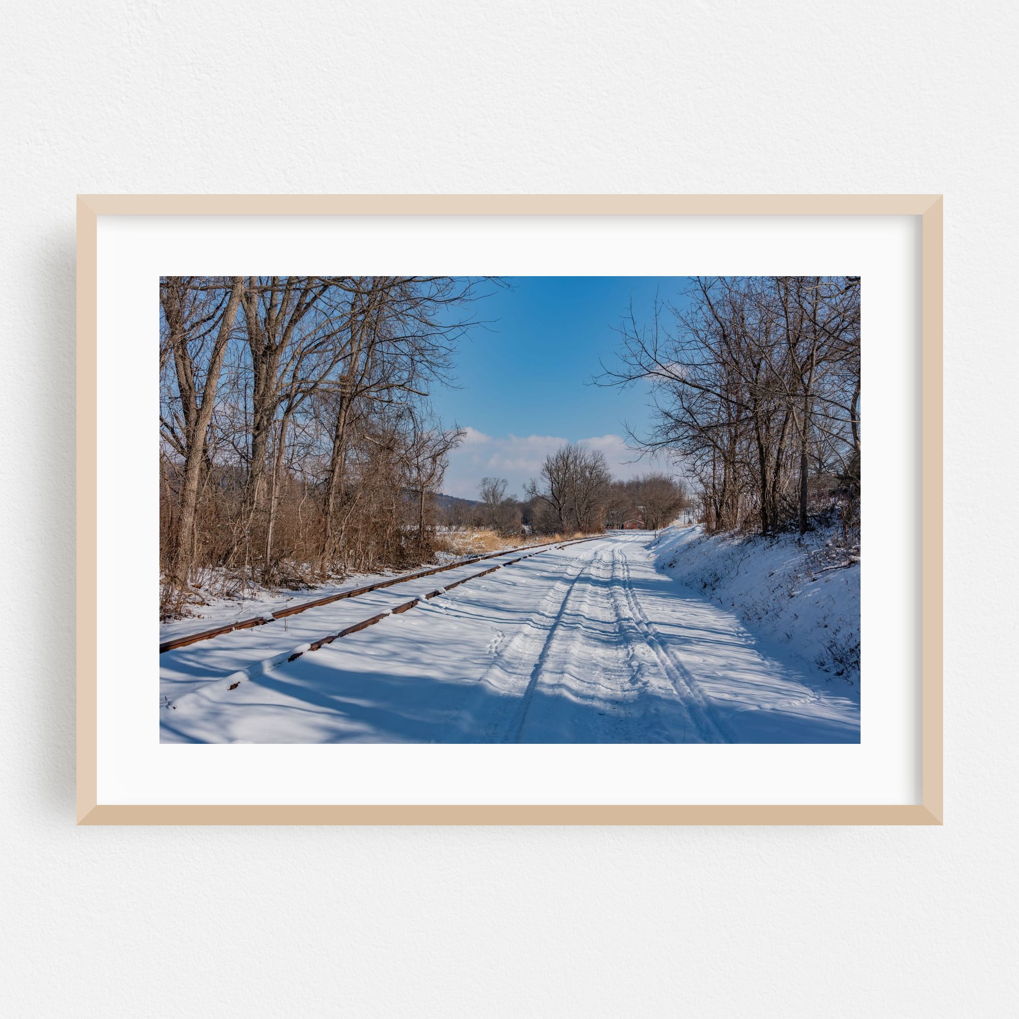The Heritage Rail Trail in Seven Valleys PA on a January Day - Seven ...