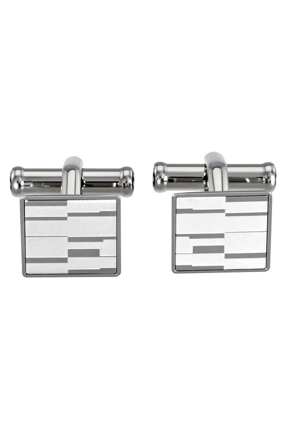 Heritage Stainless Steel Cufflinks