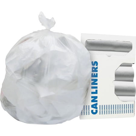 Heritage Standard High Density Coreless Roll Liners - 60 gal Capacity - 38" Width x 60" Length - 0.67 mil (17 Micron) Thickness - High Density - Natural - High-density Polyethyl | Bundle of 10 Cartons