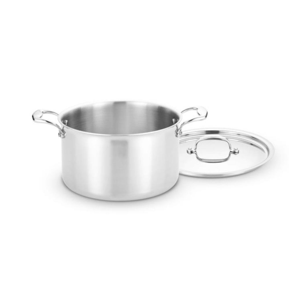 8 Quart Stainless Steel Stock Pot with Lid