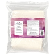 Heritage Store Cotton Organic Flannel | Use in Castor Oil Pack | Natural & Unbleached, Sewn in USA | Reusable | 13 x 15
