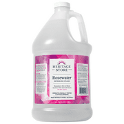 Heritage Store Rosewater | Hydrating Formula for Skin & Hair | No Dyes or Alcohol, Vegan | 1 gal. 128 oz