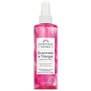 Heritage Store Rosewater Vinegar | With Apple Cider Vinegar | Hydrates, Refreshes & Clarifies Skin | No Alcohol | 8oz