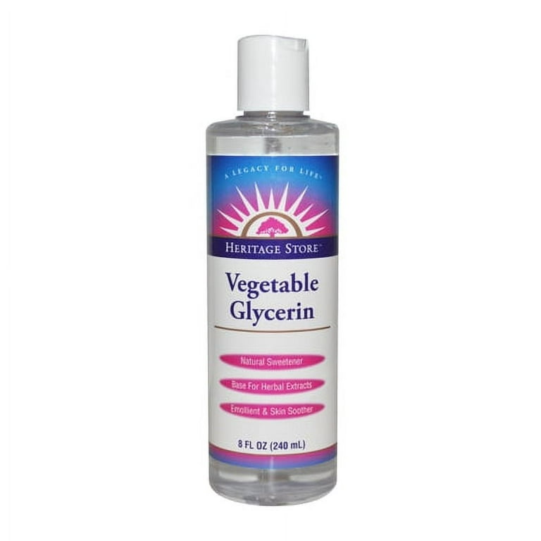 Heritage Products Vegetable Glycerin - 8 fl oz., 1 Pack/8 Ounce - Fry's  Food Stores