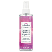 Heritage Store Lavender Water & Glycerin Soothing Facial Mist | Calms Skin & Mood | Refreshes & Hydrates | Vegan | 8oz