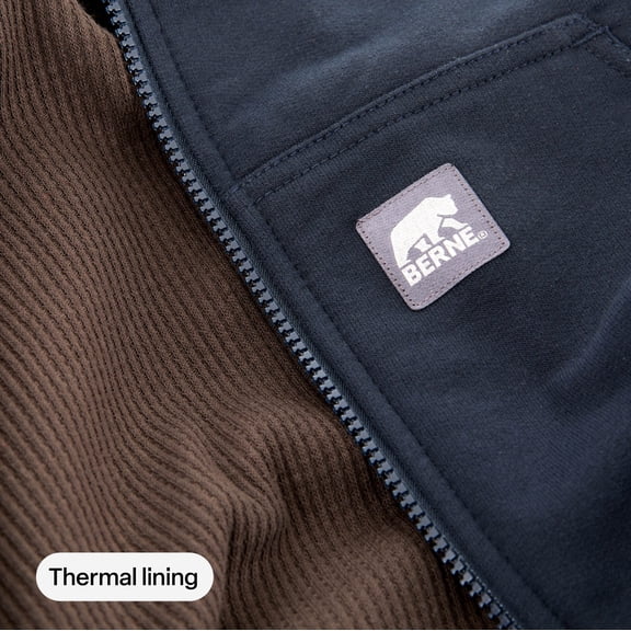 Heritage Thermal-Lined Full-Zip Hooded Sweatshirt