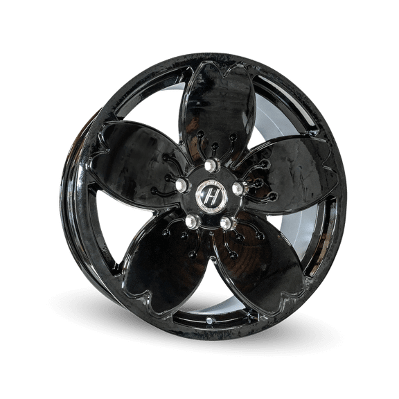 Heritage Wheel Sakura MonoC 5x100 18x8.5 +35 Black