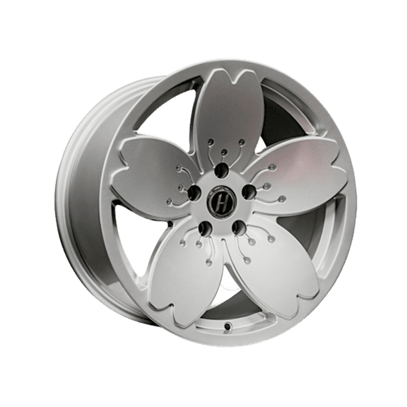Heritage Wheel Sakura MonoC 5x100 18x8.5 +35 Silver