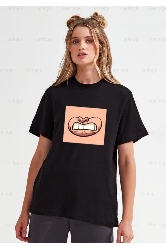 Angry Monkey Ape Banana Animal Emotion Face for T-Shirts, Sweatshirts, Tops , for Unisex, up to size 5XL