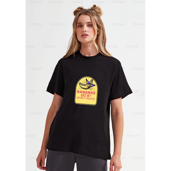 Heritage83 Banana Quote Funny Food Fruit Humor Graphic, Ideal for Top Gifts and More , for Unisex, up to size 5XL