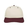 thumbnail image 1 of LEGACY HTA Heritiage Twill Cap-Stone/ Maroon, 1 of 3