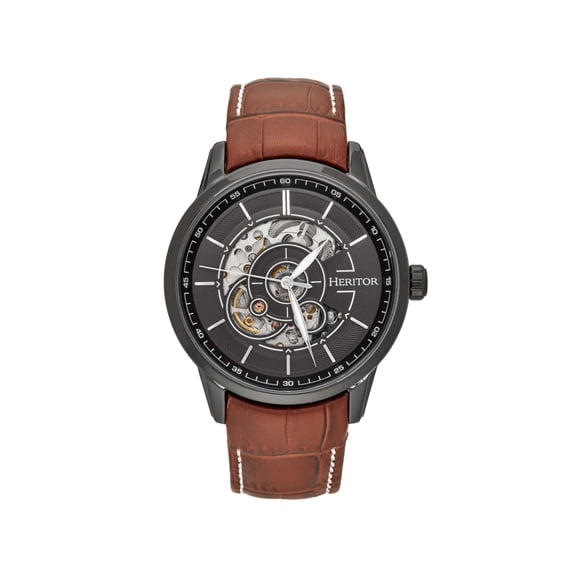 Davies Black/Brown | Black Dial