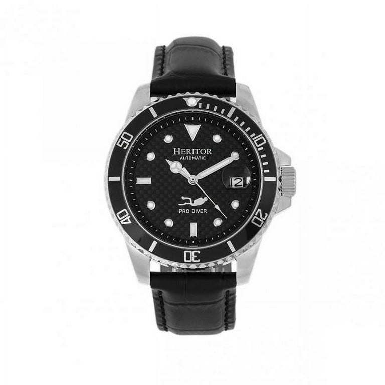 Heritor Heritor Lucius Men s Automatic Watch Black Black