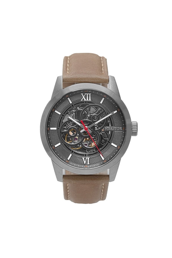 Jonas Grey Dial Tan Leather Men's Watch HERHR9504