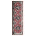thumbnail image 1 of Heriz Medallion Red 2 ft. x 7 ft. Machine Washable Traditional Indoor Area Rug, 1 of 4