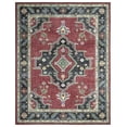 thumbnail image 1 of Heriz Medallion Red 8 ft. x 10 ft. Machine Washable Traditional Indoor Area Rug, 1 of 4