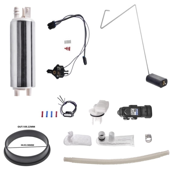 Herko K9142_KFL24_SEN01 Fuel Pump Repair Kit, Compatible with Chevrolet GMC Sierra 3500 Silverado 3500 6.0L 8.1L 2001-2003