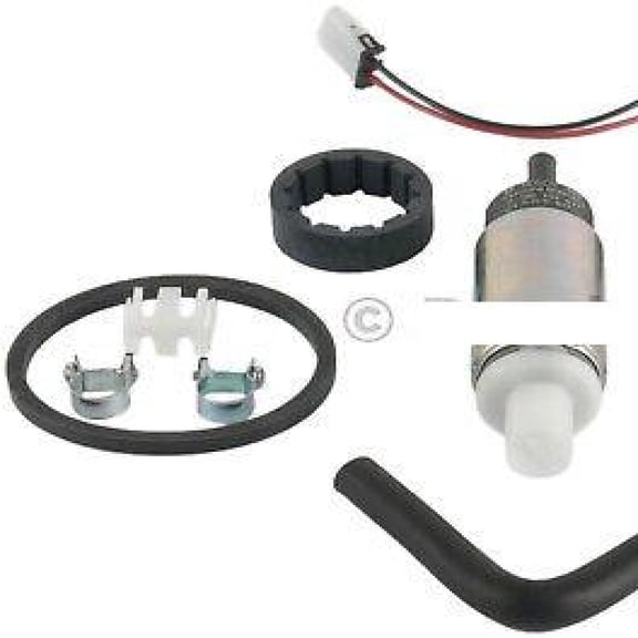 Herko H69302 Electric Fuel Pump, Compatible with Jeep Cherokee Comanche Wagoneer Wrangler 2.5L 4.0L 1987-1993