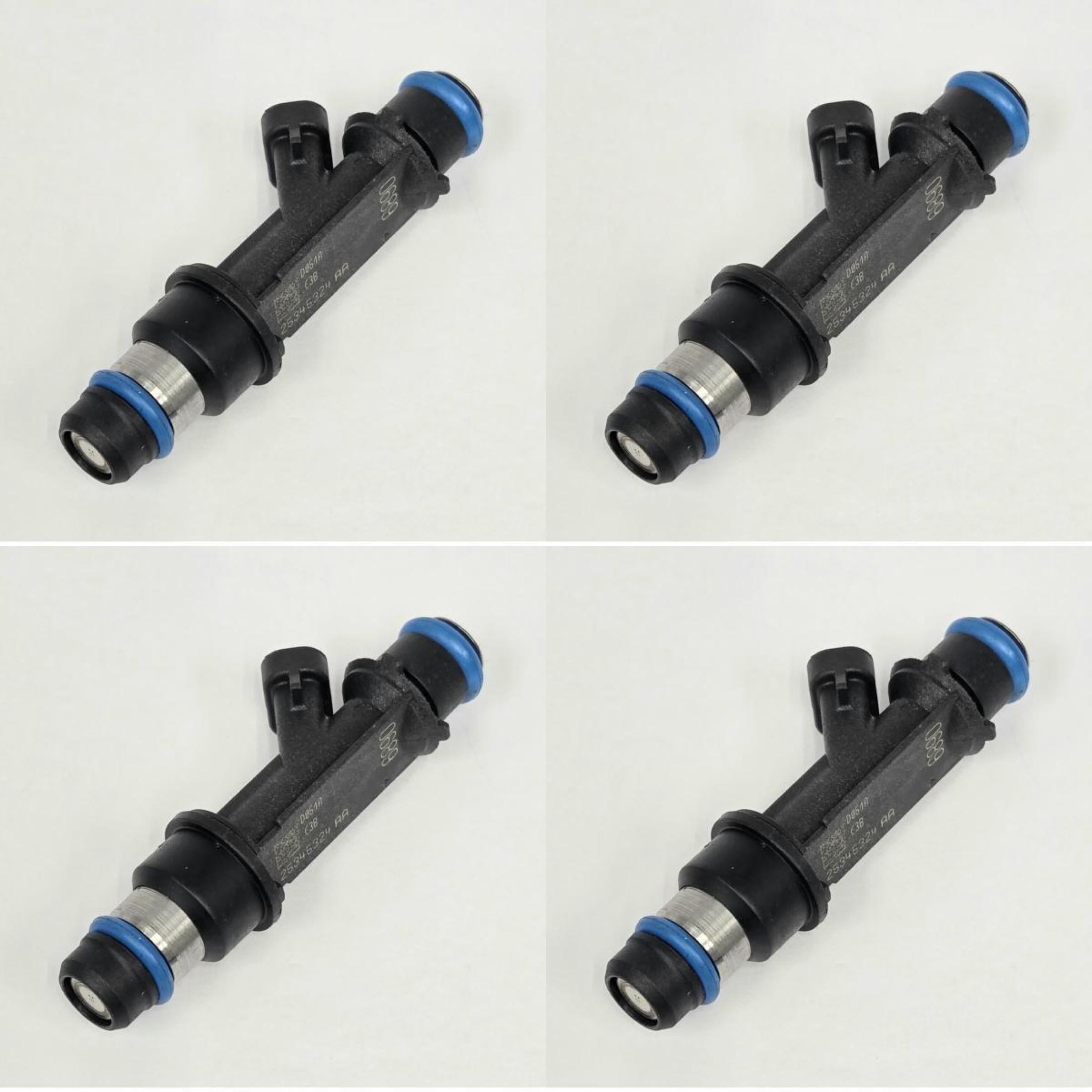 Herko INJ770 Fuel Injector, Pack of 4, Compatible with Chevrolet Isuzu GMC Buick Oldsmobile Hummer Saab 9-7x Ascender Bravada Canyon Colorado Envoy Envoy XL H3 Rainier Trailblazer 2.8L 3.5L 4.2L 02-06