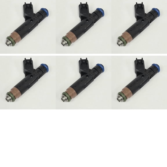 Herko INJ771 Fuel Injector, Pack of 6, Compatible with Ford Mercury Escape Explorer Explorer Sport Trac Mariner Mountaineer Mustang Sable Taurus 3.0L 4.6L 2004-2009
