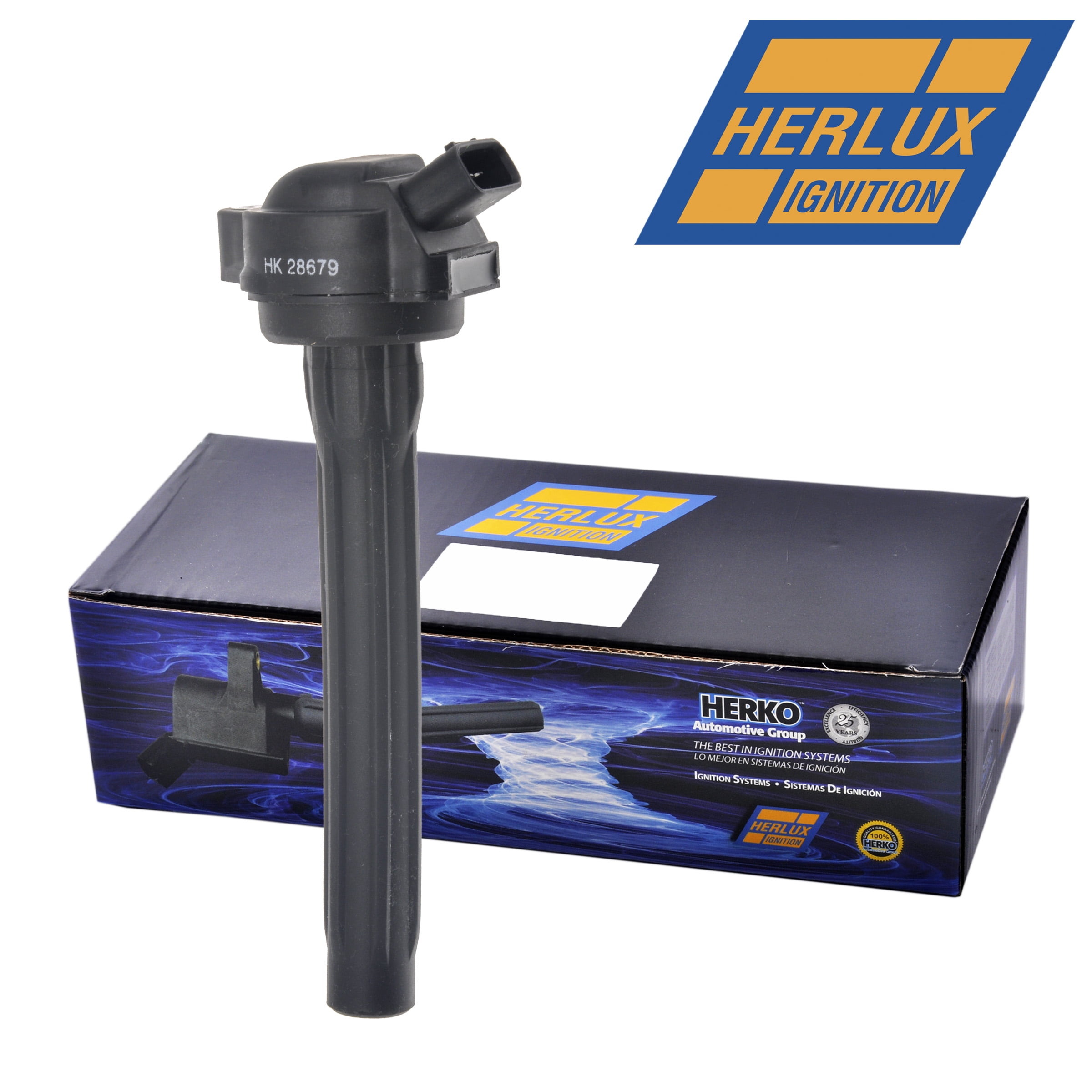 Herko B108 Ignition Coil For Dodge Ram 50, Mitsubishi Mighty Max 2.0L 2.6L (1987-1989)