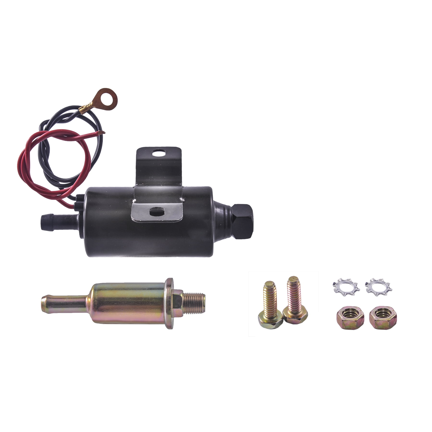 12V Universal Electric Fuel Pump EP014 - Replacement For Carbureted Cars, Trucks, Diesel Or Petrol | 4-6 PSI, Includes Filter - View #5