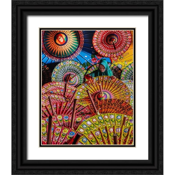 Herliyanto, Gatot 12x14 Black Ornate Wood Framed with Double Matting Museum Art Print Titled - Quality Control