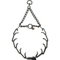 thumbnail image 1 of Herm. Sprenger® Black Stainless ULTRA-PLUS Dog Training Collar with ClicLock and Assembly Chain, Black Stainless, 3.2 mm x 18" Neck Size; 24" Chain Length, 1 of 4