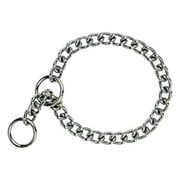 Herm Sprenger - Chrome Plated Steel Dog Training Collar - Narrow Round Links Slip Dog Chain - for Small Medium Large Dogs - Professional Training Collar - Made in Germany