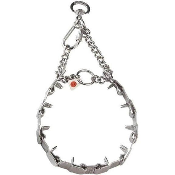 Herm Sprenger Neck Tech Dog Collar - Stainless Steel - Prong - Pinch 24"