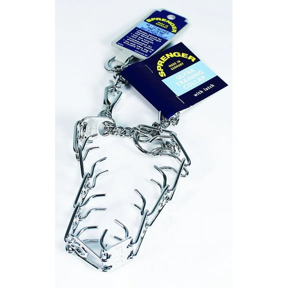 Coastal Pet Products Herm. Sprenger Ultra-Plus Prong Dog Training Collar with Latch 2.25mm Silver