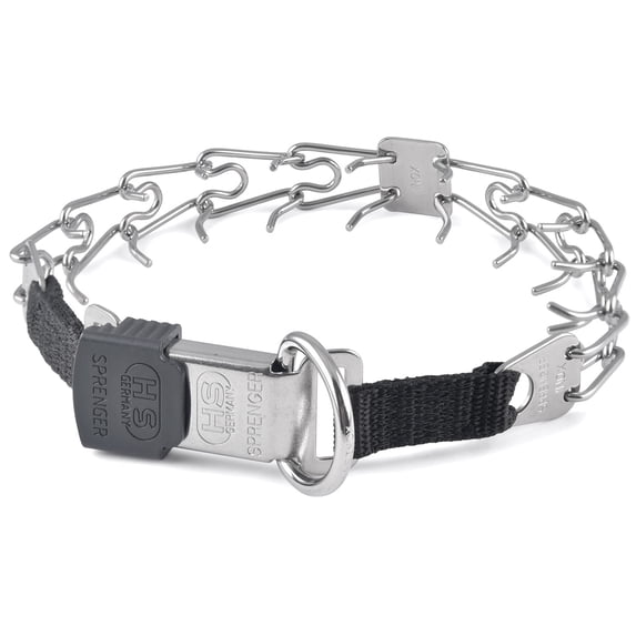 Herm Sprenger Prong Dog Collar with Security Buckle