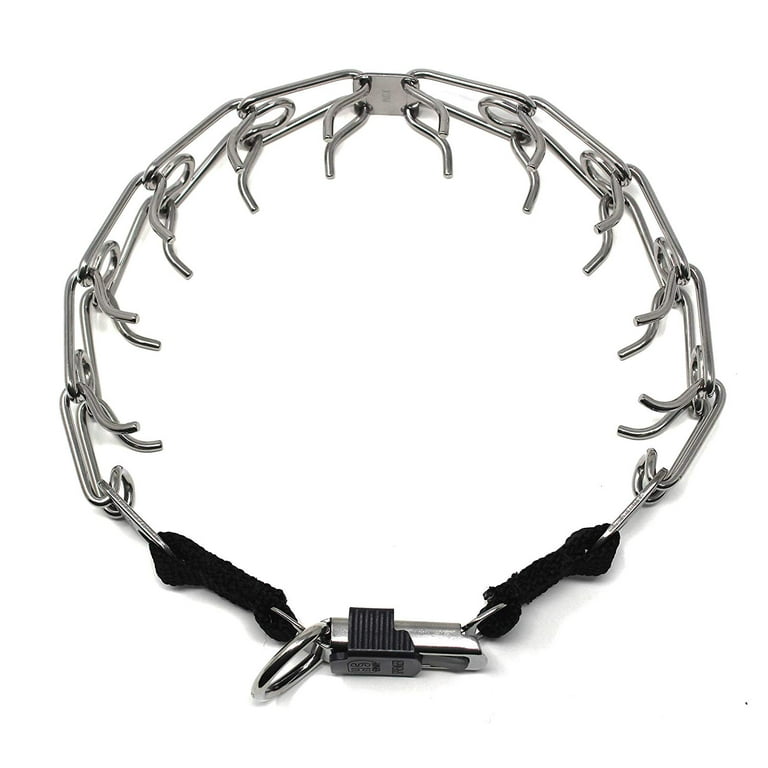 Metal prong top dog collar