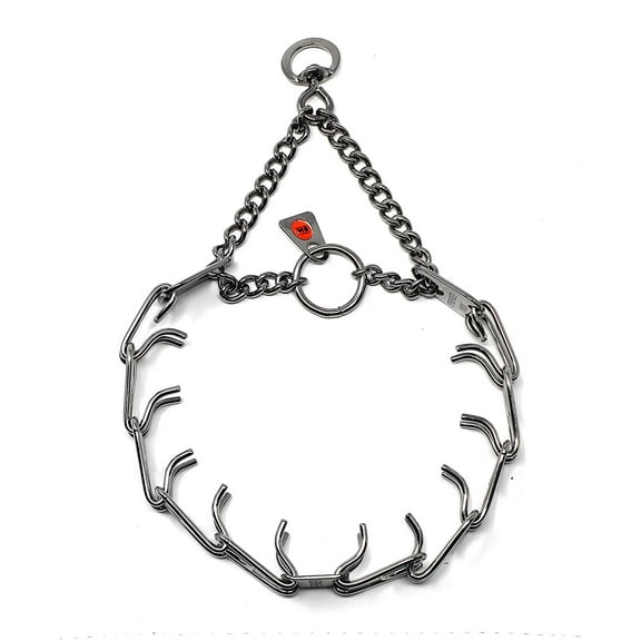 Herm Sprenger Stainless Steel Prong Dog Training Collar with Removable Links for Small Dogs, Silver
