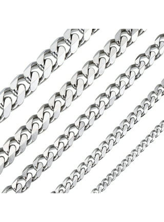 Fashion Men's Womens Double Bead Stainless Steel Pants Chain Biker Wal