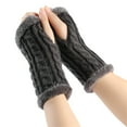 thumbnail image 1 of Hermal Gloves For Women Warm Glove Windproof Elastic Texting Black Gloves Women Warm Lined Gloves Warm Thermal Outdoor Gloves Mittens for Women Cold Weather Heated Gloves Mittens Ski Gloves Mittens, 1 of 3