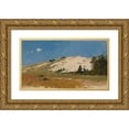 thumbnail image 1 of Herman Hartwich 24x16 Gold Ornate Framed and Double Matted Museum Art Print Titled - Cape Cod, Sand Dune (1894), 1 of 4