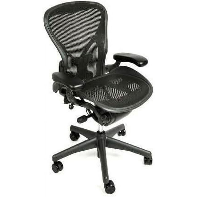 Herman Miller Aeron Chair Size B, Highly Adjustable with Lumbar Support