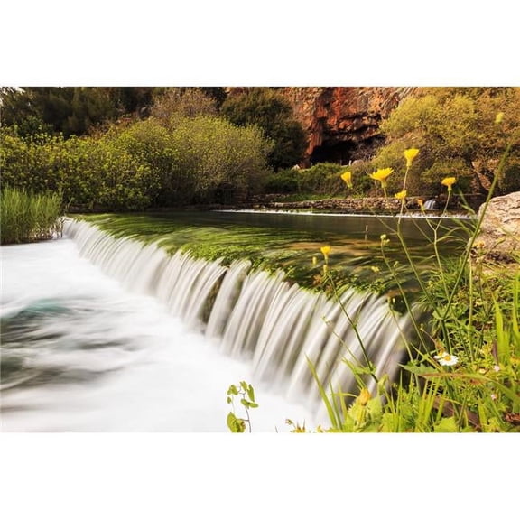 Herman River Springs - Caesarea Israel Poster Print by Reynold Mainse - 38 x 24 - Large