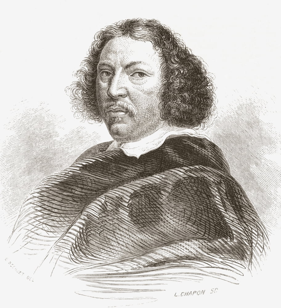 Herman Saftleven The Younger 1609 - 1685 Dutch Artist Of The Baroque Period From Histoire Des Peintres De Toutes Les Coles Cole Hollandaise Published 1863 Canvas Art - Ken Welsh Design Pics (26 x 2