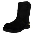 thumbnail image 1 of Herman Survivors Bison Men's Waterproof Pull-On Steel Toe Work Boots, Black, 1 of 7