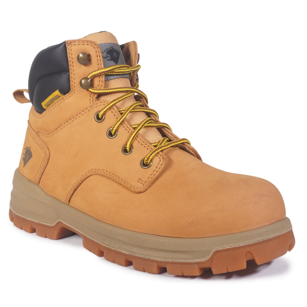 Men's Boulder Waterproof 6 in Steel Toe Work Boots