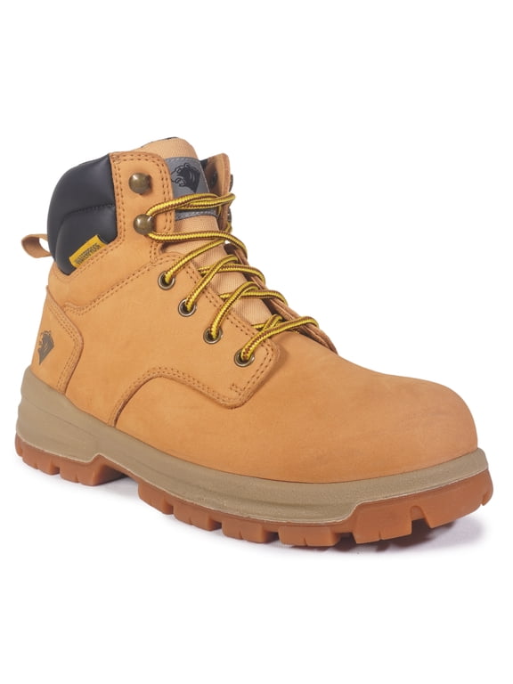 Men's Boulder Waterproof 6 in Steel Toe Work Boots