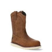 Herman Survivors Mens Steel Toe Rift Pull On Western Work Boots