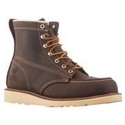 Herman Survivors Professional Men's Steel Toe Full Grain Leather Backhaul Brown Work Boots