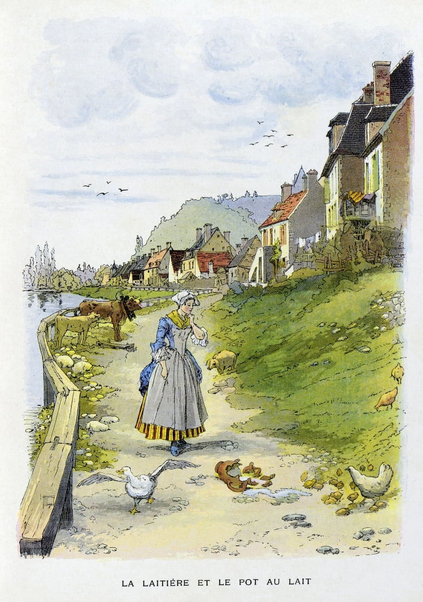 Herman Vogel (1856-1918) Canvas Art - (18 x 24)