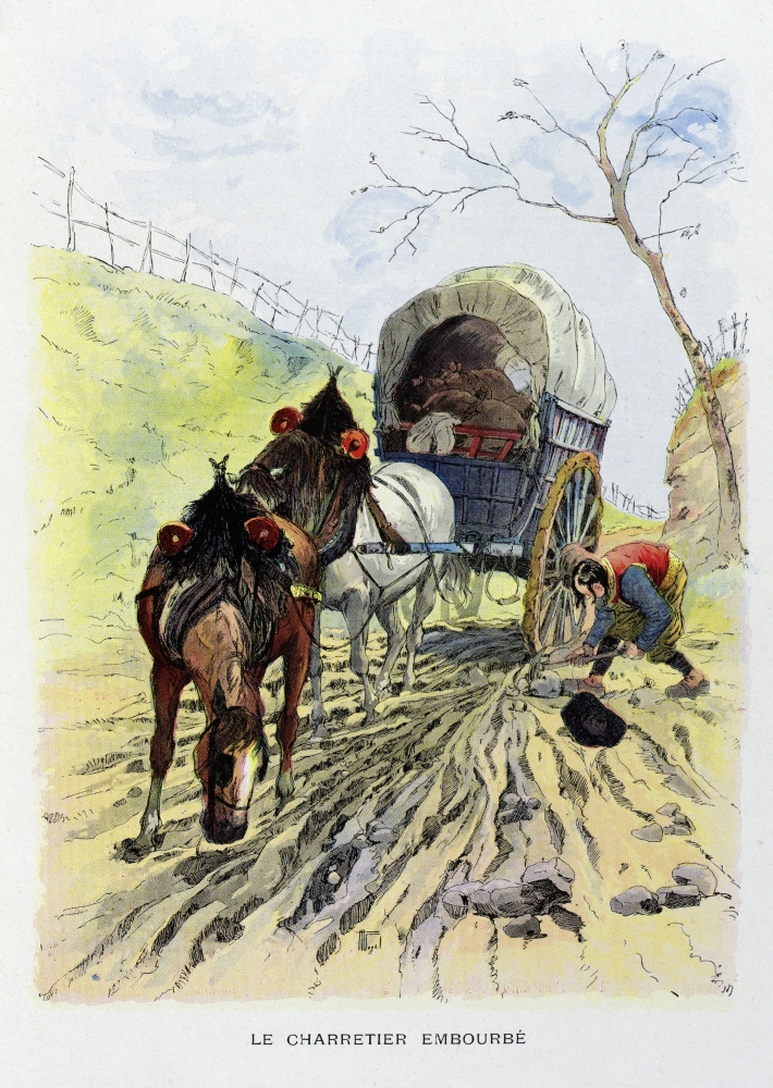 Herman Vogel (1856-1918) Canvas Art - (18 x 24)