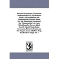thumbnail image 1 of Hermann Grassmanns Gesammelte Mathematische Und Physikalische Werke. Auf Veranlassung Der Mathematisch-Physichen Klasse , (Paperback), 1 of 1
