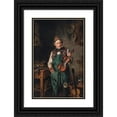 thumbnail image 1 of Hermann Kern 11x14 Black Ornate Wood Framed Double Matted Museum Art Print Titled: The Instrument Maker's Workshop, 1 of 5